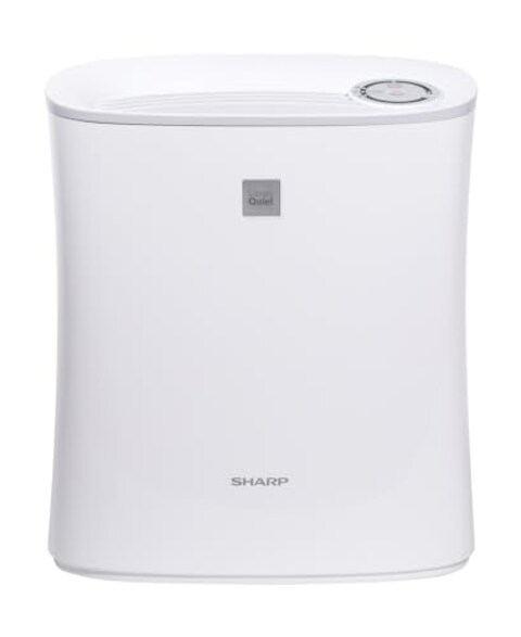 SHARP Air Purifier For Small-Sized Rooms, Home Office, Or Small Bedroom. True HEPA Filter For Dust, Smoke, Pollen, And Pet Dander May Last Up-To 2 Years. FPF30UH.