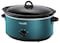 Crockpot Manual 7-Quart Slow Cooker, Turquoise