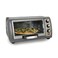 Hamilton Beach 6 Slice Convection Toaster Oven With Easy Reach Roll-Top Door, Bake, Broil &amp; Toast Functions, Auto Shutoff, Silver (31123DA)