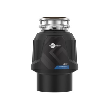 InSinkErator Power 1HP, 1 HP Garbage Disposal, Power Series EZ Connect Continuous Feed Food Waste Disposer, Black
