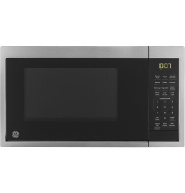 GE Smart Countertop Microwave Oven   Complete with Scan-to-Cook Technology and Wifi-Connectivity   0.9 Cubic Feet Capacity, 900 Watts   Home &amp; Kitchen Essentials   Stainless Steel