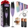 Zulay Kitchen Milk Frother Wand (2 Duracell Batteries Included) - Handheld Milk Frother - Easy-Clean Milk Frother Wand &amp; Drink Mixer - Electric Coffee Frother for Frappe, Matcha - Galaxy