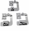 FQTANJU 3 Sizes Adjustable Rolled Hem Foot (1",1/2",3/4") Sewing Machine Presser Foot Hemmer Foot Set for Singer Brother Janome Babylock Juki