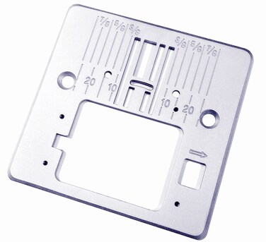FQTANJU Needle Throat Plate Q60D Sewing Attachment Used for Singer 3321, 3323, 4423, 4432, 5511, 5523, 5532 etc.