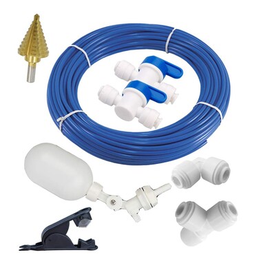 PureSec-CMK01 Coffee Maker AutoFill Kit Filtered Water Auto Refill DIY Kit Coffee Machine Water Line Kit Direct Water Line Plumbing Kit For Non-Commercial Keurig Coffee maker Single-Serve Brewers