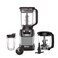 Ninja Blender, Compact Kitchen System, 1200W, 3 Functions for Smoothies, Dough &amp; Frozen Drinks with Auto-IQ, 72-oz.* Blender Pitcher, 40-oz. Processor Bowl &amp; 18-oz. Single-Serve Cup, Grey, AMZ493BRN