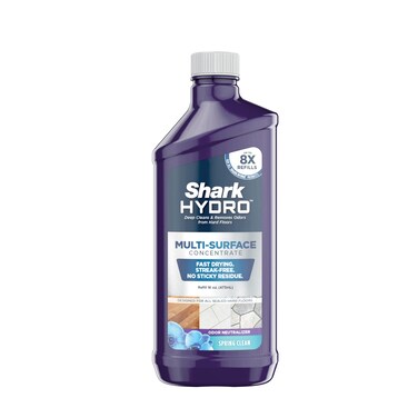 Shark Hydro Multi-Surface Concentrate with Odor Neutralizing Technology, Formulated for Use in All Hydro Wet &amp; Dry Cleaners, Use on Sealed Hardwood, Tile, Laminate, &amp; Stone, 16oz, WWCM16