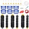 LOVECO Replacement Parts Kit for iRobot Roomba 675 645 655 671 677 Robotics,6 Filter,8 Side Brush,3 Bristle and Flexible Beater Brush