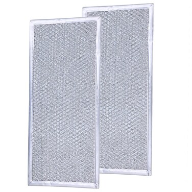 Grease Filter Replacement for Whirlpool Microwave WMH31017AS WMH31017HZ WMH31017FS WMH32519HZ WMH32519CS WMH32519HZ WMH53520CS WMH53521HZ.(2 Pack)