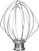 6-Wire Whip Attachment Fits KitchenAid Tilt-Head Stand Mixer Replace K45WW, Stainless Steel, Egg Heavy Cream Beater, Cakes Mayonnaise Whisk