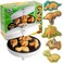 Dinosaur Mini Waffle Maker- 5 Different 3D Shaped Dinos in Minutes- Special Breakfast for Kids, Adults w Cool Novelty Pancakes, Electric NonStick Waffler Iron, Valentines Gift for Him or Dessert Treat