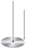 Vertical Skewer Grill - Stainless Removable Vertical Brazilian Barbecue Grilling Rack Meat Spit - Perfect for Steak, Whole Chickens, Whole Fish, Large Meat