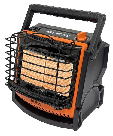 Heat Hog HH-18SLN-A 18,000 BTU LP Portable Propane Heater for your garage, tailgating, ice fishing, hunting, &amp; camping, Indoor/Outdoor