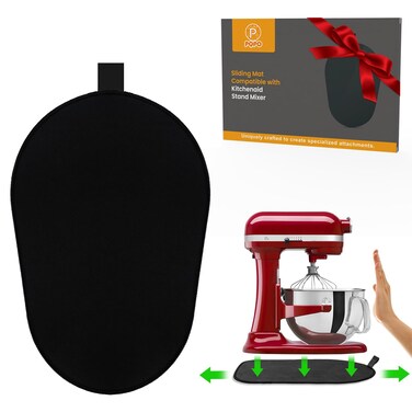 Mixer Sliding Mat for Kitchenaid 6/7/8 Quart Stand Mixer, Slider Mat Compatible with 5-8 Qt Kitchenaid Mixer Accessories