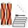 Replacement Accessories Kit Compatible with Roborock E25 E4 S5 S6 E20 E35 C10 S50 S51 S4 Xiaomi Mi Mijia, 10 Pack, (2 Main Brush + 4 Side Brush + 4 Filter)