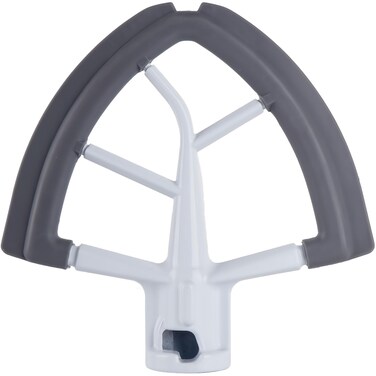 Equust Flex Edge Beater Compatible with Compatible with 4.5-5 Quart Tilt-Head Stand Mixers, KitchenAid Mixer Attachments, Paddle with Scraper, Flexible Silicone Edges