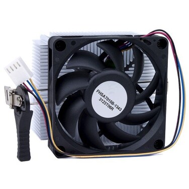 AMD 1A02C3W00 Socket FM1/AM3+/AM3/AM2+/AM2/1207/940/939/754 Aluminum Heat Sink &amp; 2.75" Fan w/4-Pin Connector up to 100W