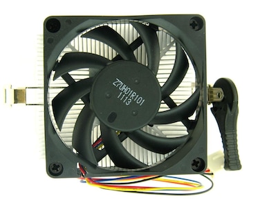 AMD Z7UH01R101 Socket FM1/AM3+/AM3/AM2+/AM2/1207/940/939/754 Aluminum Heat Sink &amp; 2.75" Fan w/4-Pin Connector up to 100W