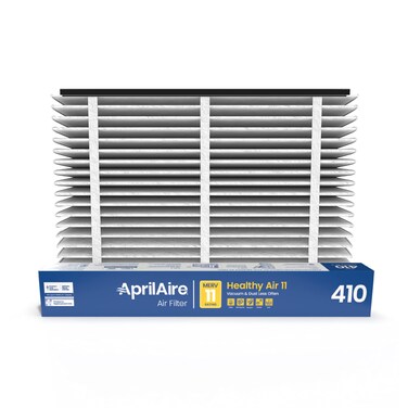 AprilAire 410 Replacement Filter for AprilAire Whole House Air Purifiers - MERV 11, Clean Air &amp; Dust, 16x25x4 Air Filter (Pack of 1)