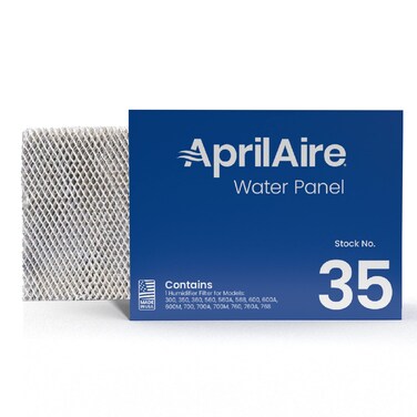 AprilAire 35 Water Panel Humidifier Filter Replacement for AprilAire Whole-House Humidifier Models 300, 350, 360, 560, 560A, 568, 600, 600A, 600M, 700, 700A, 700M, 760, 760A, 768 (Pack of 2)