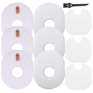 Dttery 3 Post + 3 Foam &amp; Felt Filters Kit Replacement for Shark Rocket Ultra-Light Vacuum HV292, HV300, HV300W, HV301, HV302, HV303, HV305, HV308, HV310, UV450 Part XFFV300