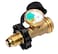 DOZYANT Universal Fit POL Propane Tank Adapter with Gauge Converts POL LP Tank Service Valve to QCC1 / Type 1, Old to New Connection Type, Propane Tank Gauge
