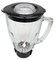 Ronnel Collection 6 Piece Round Blender Glass Jar Replacement Kit for Oster Blender, 1.3 Liter - 5.6 Cup Will Fit Oster Blender with Pin as pictured