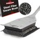 XUDAKAIXIN Grill Brush Bristle Free,Unique Steel Fibers Pad [Safe &amp; Efficient] Perfect for Cast Iron/Stainless-Steel Grates - with 1 Replaceable Cleaning Head - Safe Grill Cleaner for Outdoor Grill