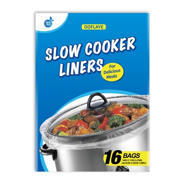 Slow Cooker Liners Small Size Pot Liners Disposable Cooking Bags Fit 1QT to 3QT Suitable for Slow Cooker and Oval &amp; Round Pot (16)