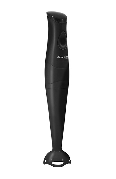 Elite Gourmet EHB2425B Electric Immersion, Mixer, Chopper, 1-Touch Control Hand Blender, 150 Watts, Black
