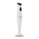 Elite Gourmet EHB2400W Electric Immersion Hand Blender, Mixer, Chopper, 1-Touch Control Multi Purpose Electric Immersion Stick, Mixer, Chopper, 150 Watts, For Soups, Sauces, Baby Food, White