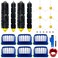 Replacement Parts Kit for irobot Roomba 600 Series 694 676 675 692 695 677 671 655 645 690 680 660 650 620 614 &amp; 500 Series 595 585 564 robot, 2 Bristle &amp; 2 Beater Brush, 6 Filter, 6 Side Brush