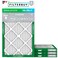 Filterbuy 14x30x1 Air Filter MERV 8 Dust Defense (4-Pack), Pleated HVAC AC Furnace Air Filters Replacement (Actual Size: 13.88 x 29.88 x 0.75 Inches)