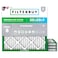 Filterbuy 20x20x1 Air Filter MERV 8 Dust Defense (4-Pack), Pleated HVAC AC Furnace Air Filters Replacement (Actual Size: 19.50 x 19.50 x 0.75 Inches)
