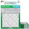 Filterbuy 20x24x1 Air Filter MERV 8 Dust Defense (4-Pack), Pleated HVAC AC Furnace Air Filters Replacement (Actual Size: 19.38 x 23.38 x 0.75 Inches)