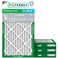 Filterbuy 16x25x2 Air Filter MERV 8 Dust Defense (4-Pack), Pleated HVAC AC Furnace Air Filters Replacement (Actual Size: 15.50 x 24.50 x 1.75 Inches)