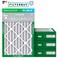 Filterbuy 16x25x4 Air Filter MERV 8 Dust Defense (4-Pack), Pleated HVAC AC Furnace Air Filters Replacement (Actual Size: 15.50 x 24.50 x 3.63 Inches)