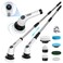 Electric Spin Scrubber Cleaning Bathroom: Shower Cleaner Brush, Cordless Power Scrubber for Tub Tile and Floor