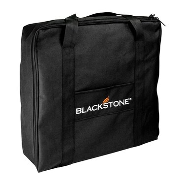 Blackstone 17" Griddle Cover and Carry Bag Water Resistant 600D Polyester Heavy Duty Flat top 17" Gas Grill Cover Accessory Exclusively Fits Blackstone Cooking Station Without Hood