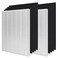 Hichoryer D360 True HEPA Replacement Filter D3, Compatible with Winix D360 Air Purifier, Part Number 1712-0101-02, 2 H13 True HEPA Filters &amp; 8 Activated Carbon Filters