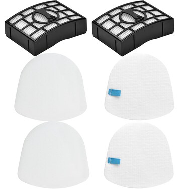 Laukowind Vacuum Replacement Filter for Shark Navigator Zero-M Lift-Away Speed Upright Vacuum ZU561 ZU560 ZD201 ZU560C ZU562 UV650 ZU572 Part XFFK560 XHEPA560, 2 Foams and 2 Felt Filters and 2 Filt