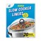 20 Counts Slow Cooker Liners and Cooking Bags, Extra Large Size Fits 6-10QT Pot, 14"x 22", BPA Free, Suitable for Oval &amp; Round Pot -1 Pack