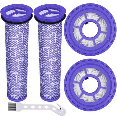 Anewise Filter Replacements for Dyson DC41, DC65, DC66, UP13, UP20 Multi Floor, Ball and Animal Vacuum, 2 HEPA Post Filters &amp; 2 Pre Filters, Replaces Part # 920769-01 &amp; 920640-01