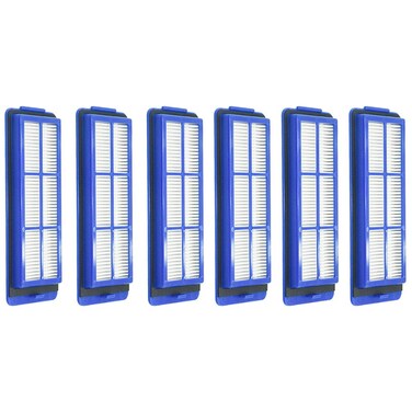 6Pcs Replacement Filters for Eufy RoboVac 11S Max, 15C Max, 30C Max, 25C Max, G10, G20, G30, G30 Edge, G30 Hybrid, G30 Verge Accessories