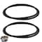 (2 Pack) IWIWE Lid Latch Strap Rubber Band 6,7,8 Quart Compatible with Hamilton Beach Crock Pot Slow Cooker WHT Reliable Silicone Reusable Universal Lid Strap Black