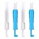 FQTANJU 4 Pieces Sewing Machine Automatic Needle Threader &amp; Inserter, Needle Threading Tool for Sewing Machine (2pcs Blue + 2pcs White)