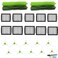 YOKYON 24PK Replacement Parts Kit for iRobot Roomba i7 i7+ i1 i3 i4 i5 i6 i8 J5 J6 J7 J9 Plus E5 E6 Vacuum, Rubber Brushes &amp; High-Efficiency HEPA Filters &amp; Edge-Sweeping Side Brushes