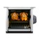 Ronco 6000 Platinum Series Rotisserie Oven, Digital Display, 12-Pound Capacity, Auto Shutoff, Includes Rotisserie Spit, Multi-Purpose Basket, 3 Cooking Functions: Rotisserie, Sear and No Heat Rotation