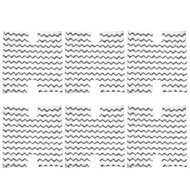 6 Pack Steam Mop Pads Replacement P184WQ for Shark Lift-Away Pro &amp; Genius Steam Pocket Mop System S3973 S3973D S3973WM S5001 S5002Q S5003A S5003D S5004 S5004W S6001W S6001WM S6002 S6002C S6003D S6003W