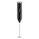 Bonsenkitchen Powerful Milk Frother for Coffee, Fast Handheld Drink Mixer with Stainless Steel Whisk, Battery Operated Hand Frother Stirrer Wand-Black